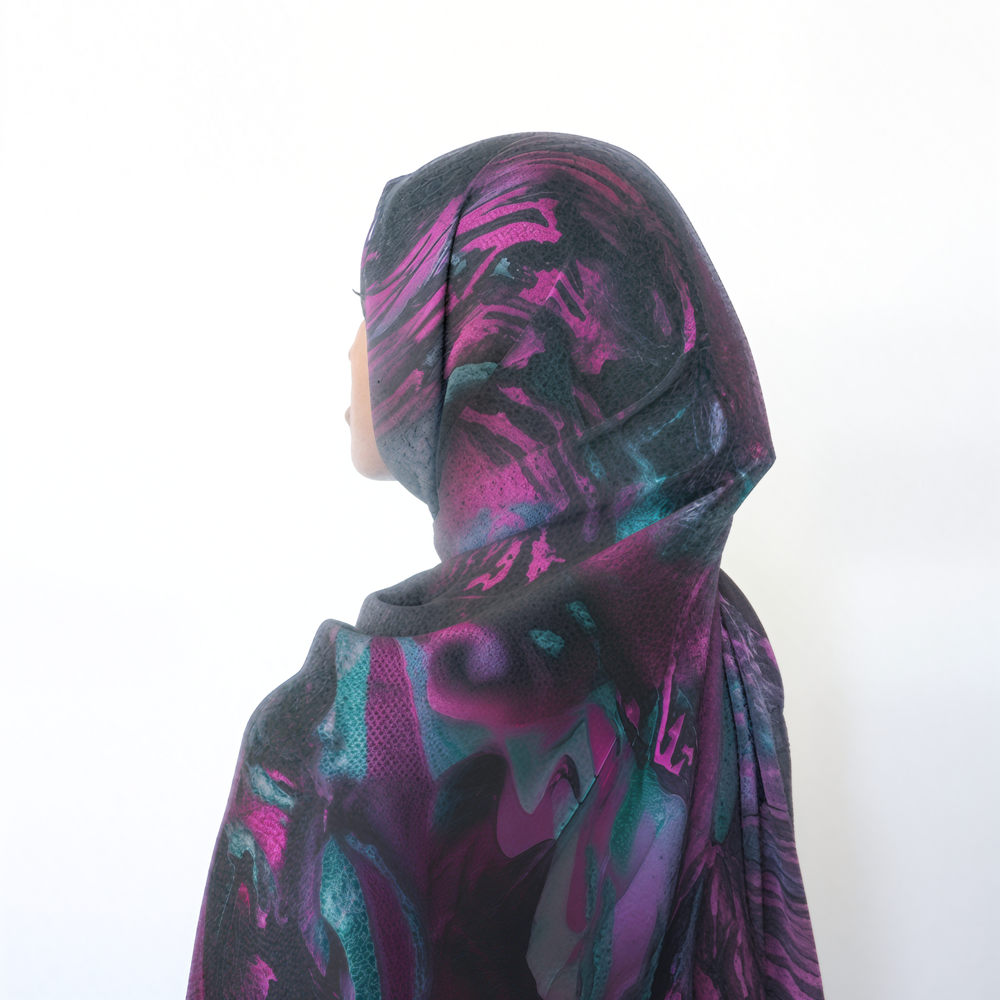 Color Combination Hijabs – Vibrant Elegance from the Painted Horizon Collection