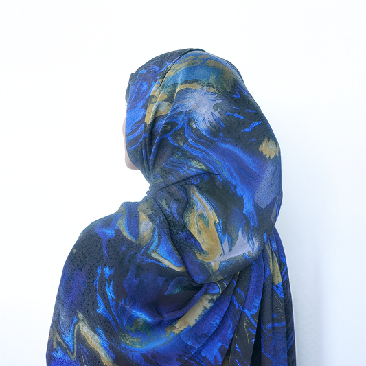 Color Combination Hijabs – Vibrant Elegance from the Painted Horizon Collection